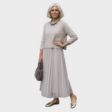 Monika | Elegancki Dwuczęściowy Zestaw Emmie