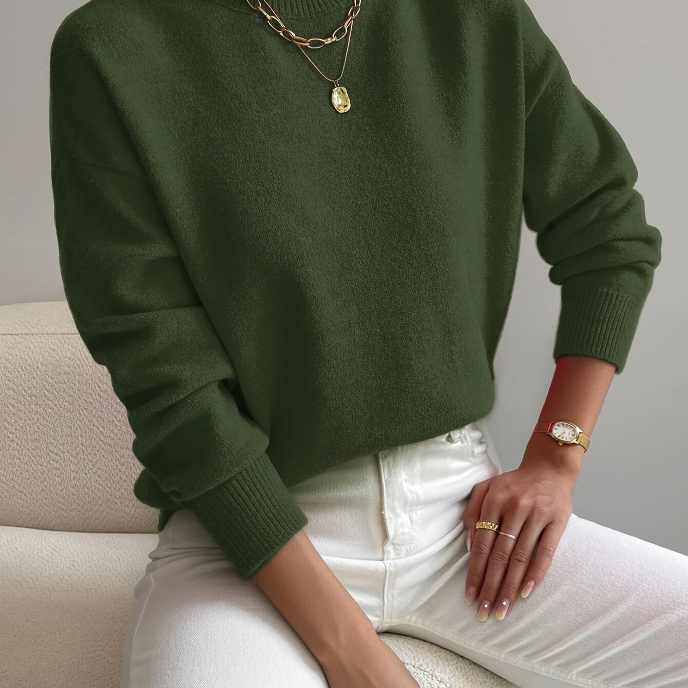 Iwona | Elegancki sweter casualowy