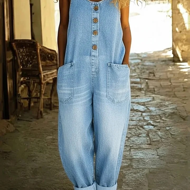 Urszula | Kombinezon z Prania Denimu Vintage