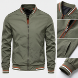 Dominik | Kurtka bomber w kolorze oliwkowym